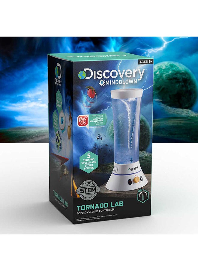 Mindblown Toy Tornado Lab 5 Speed Cyclone Controller STEM Toy - Science Kit - Educational Toy - Hands-on Learning - Discovery and Exploration