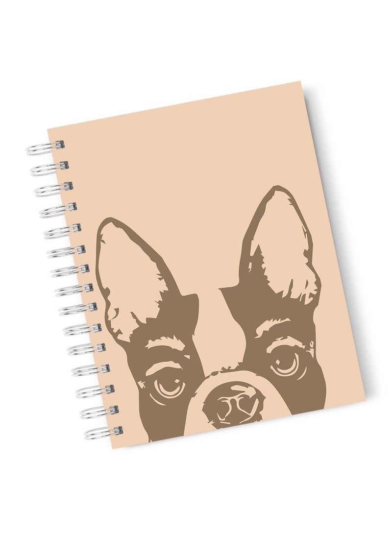LOUD UNIVERSE - K9 Brown Animal Spiral Hardcover Notebook - Image 1