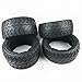 TITRACING Front and Rear OnRoad Tires Kit Tarmac Buster for 15 HPI Baja 5B SS Rovan KM Rofun buggy - Image 3