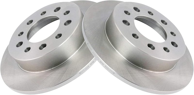 TRQ Rear Brake Rotor Set Solid Compatible with 2003-2008 Hyundai Tiburon - Image 3