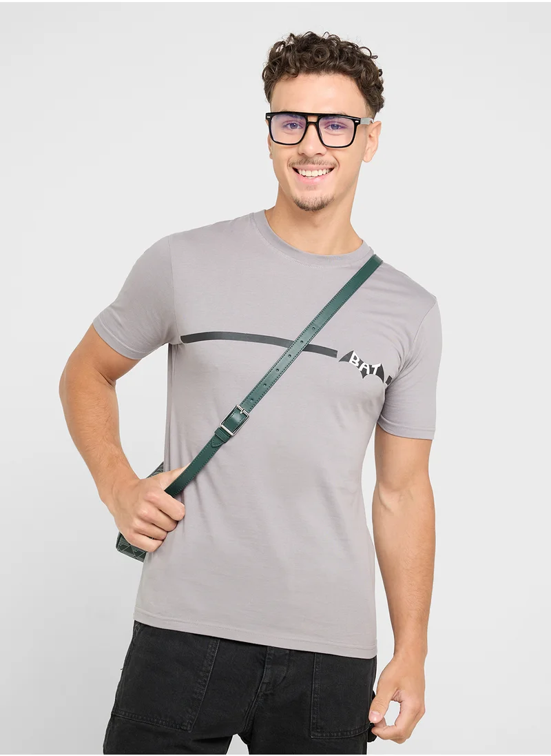 Seventy Five Basics Printed T-Shirt