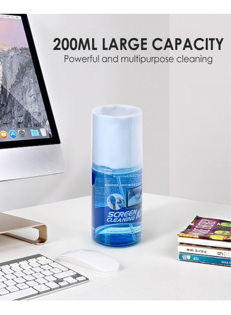 Captaintech Screen Cleaner, Touch Screen Mist Cleaner, Cell Phone, Laptop and Tablet Screen, Spray and Microfiber Cloth for Car, Laptop, Tablet, Phone, Computer Touch Screens - Image 5