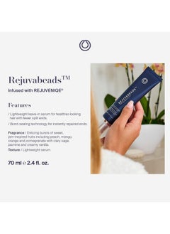 monat MONAT Rejuvabeads® Infused w/Rejuveniqe® - A Revolutionary Leave-in Split End Mender. Lightweight Serum Instantly Repairs Split Ends & Leaves Healthier-Looking Hair. - Net Wt. 70 ml / 2.4 fl. oz.  - Image 3