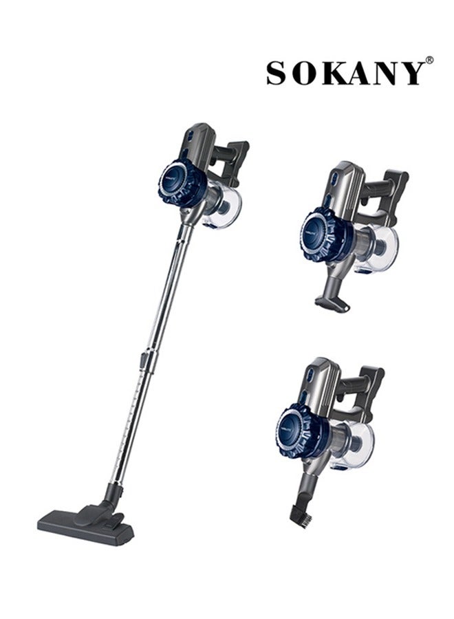 سوكاني مكنسة كهربائية لاسلكية، مكنسة كهربائية قوية ذات سرعتين، خفيفة الوزن لتنظيف الأرضيات الخشبية والسجاد وشعر الحيوانات الأليفة، SK-13020 - Image 1