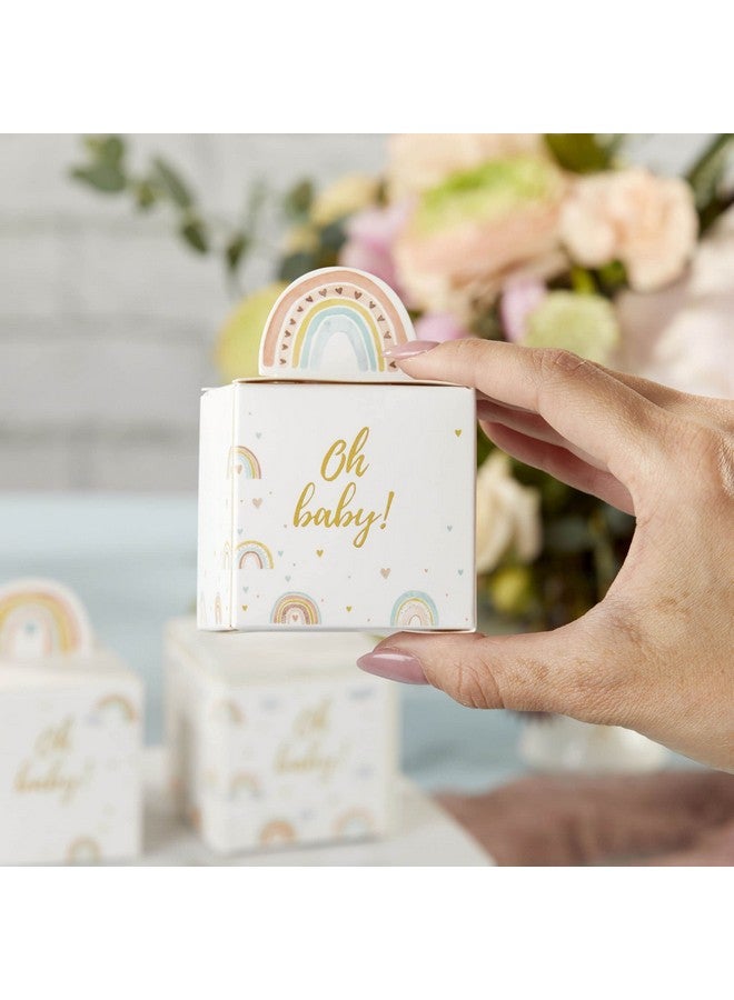 Kate Aspen Boho Rainbow Baby Favor Boxparty Goodie Bagtake Home Gift (Set Of 24) Perfect For Baby Showers & Birthdays - Image 4