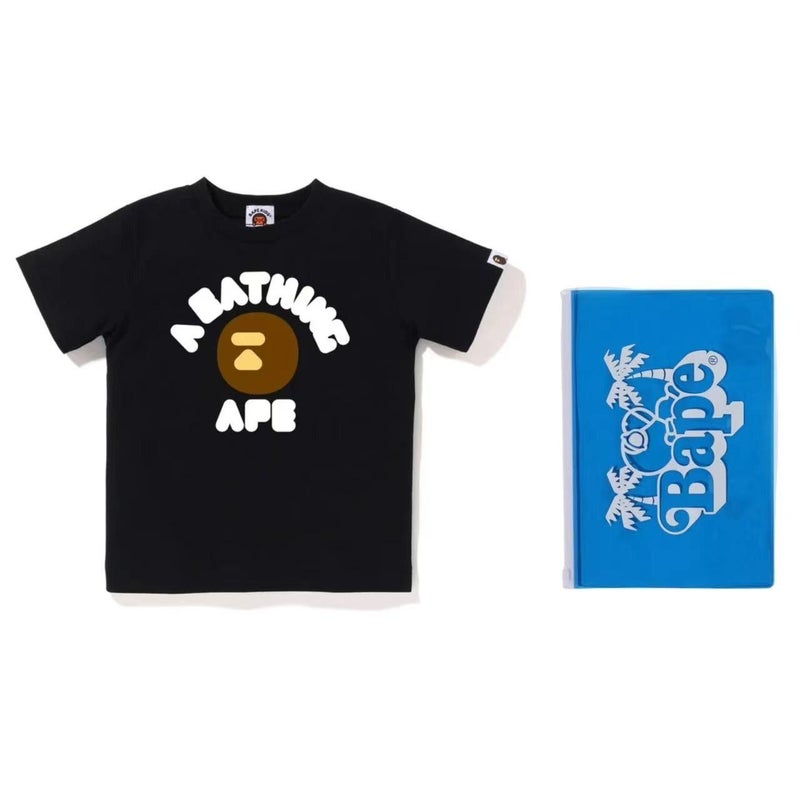 Long-Term Collaboration With Trendy Brand Bape Children'S Clothing Printed Round-Neck Short-Sleeve T-Shirt - Image 4