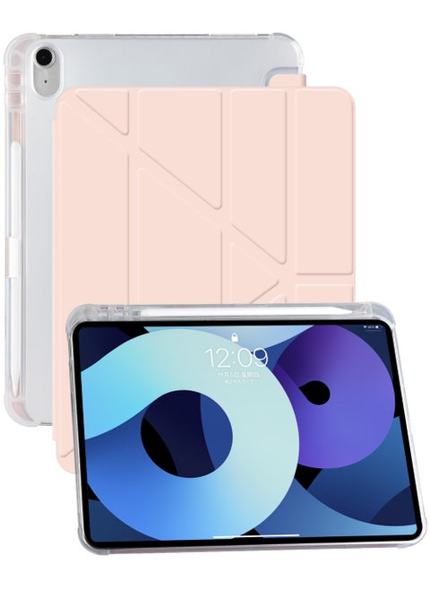 Case for iPad (A16) 11th 11 inch 2025 Gen iPad 11 Case/Case For iPad 10th Gen Case 2022 iPad 10 Case Slim Stand Soft Clear Transparent Shell Back with Pencil Holder Smart Cover for 11" iPad 11th 2025/10.9"iPad 10th Gen 2022