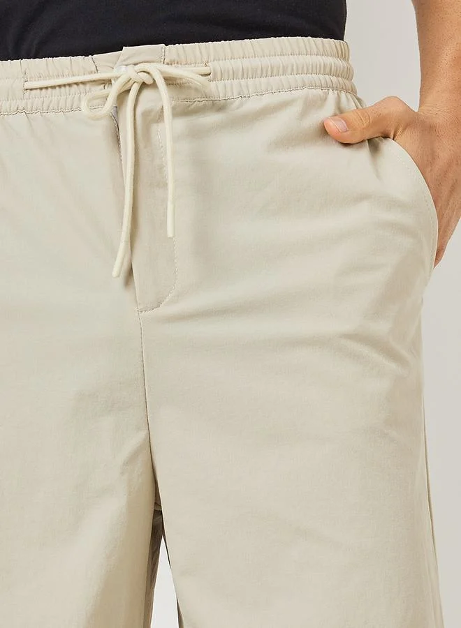 Styli Relaxed Fit Parachute Jogger with Cord Adjuster