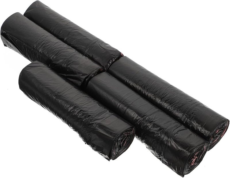 Heavy Duty Drawstring Trash Bags 45x50 Inches 5pcs Black White Multipurpose - Image 2