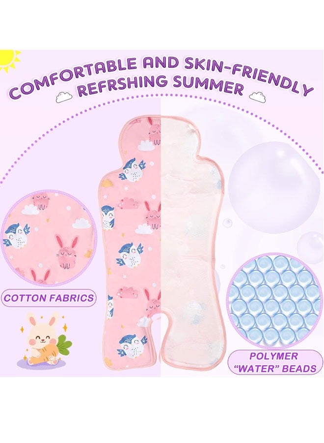 Aissiora Baby Gel Car Seat Cooler Pad Breathable Ice Seat Cooler Mat Universal Car Seat Cooler Pad for Babies Multifunctional Baby Stroller Seat Liners Baby Cushion Chair Child Safety Seat Cooler Pad  - Image 4