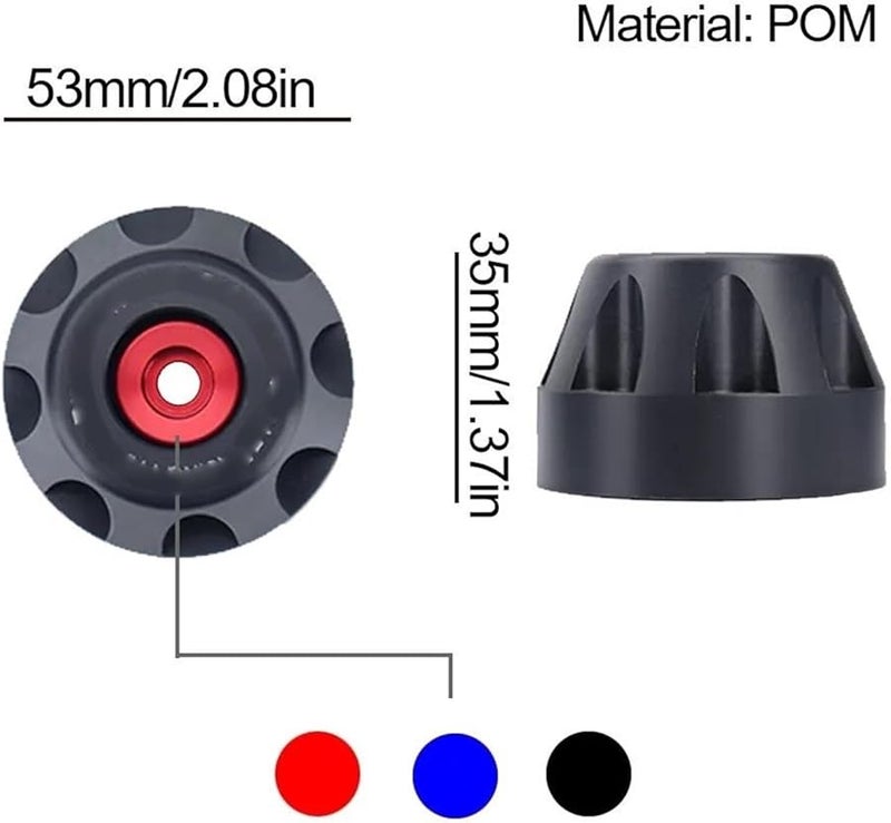 Yamaha MT07 Tracer 7 700 GT Motorcycle Front Rear Wheel Axle Crash Protectors Red - Image 5