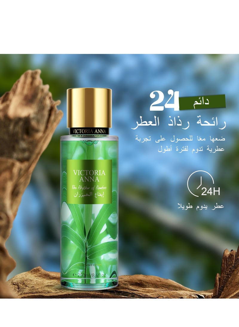 VICTORIA ANNA - 250ml Body Spray Flower Fragrance Mist Women Gift Victoria Anna - Image 1