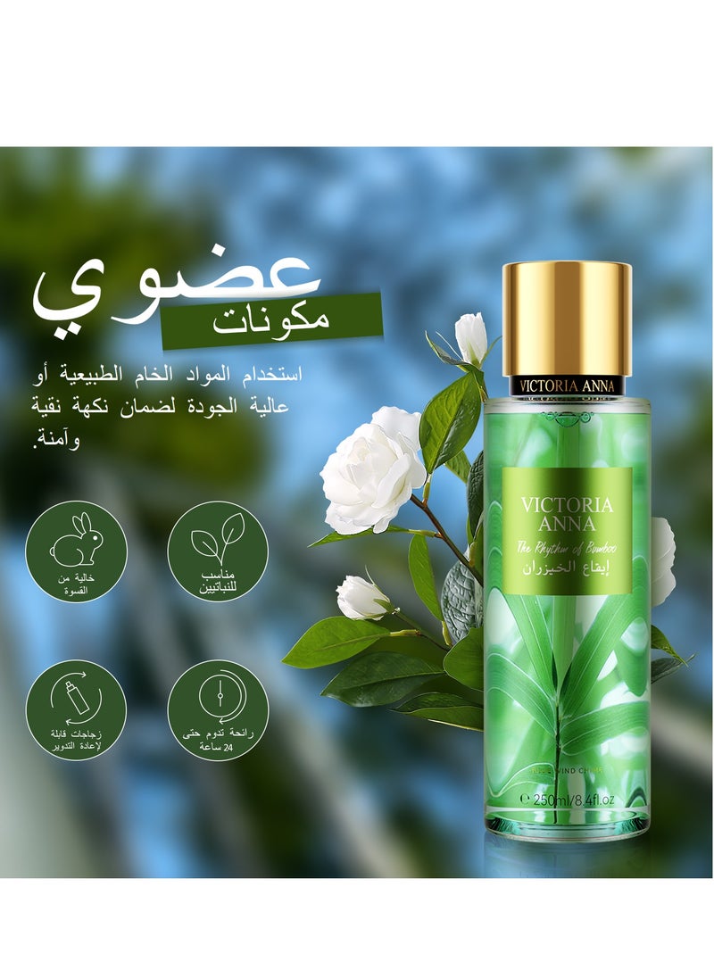 VICTORIA ANNA - 250ml Body Spray Flower Fragrance Mist Women Gift Victoria Anna - Image 1