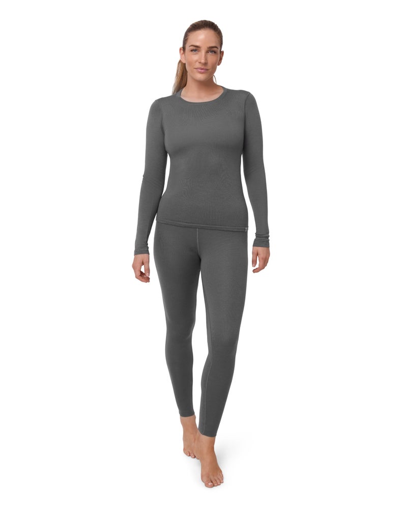 DANISH ENDURANCE طقم قاعدة ميرينو للنساء من دانش إندورانس صغير رمادي 1-pack - Image 1