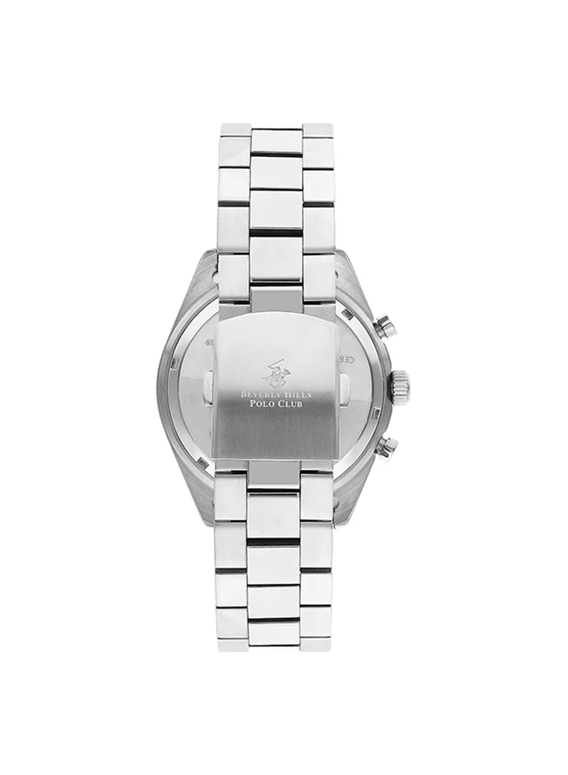 BEVERLY HILLS POLO CLUB Men's Chronograph  Shape Metal Wrist Watch BP3358X.350 - 46 Mm