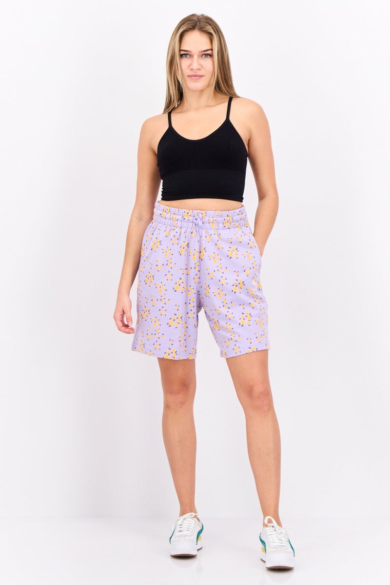 PUMA Women Relaxed Fit Outdoor Shorts, Multicolor - Image 4