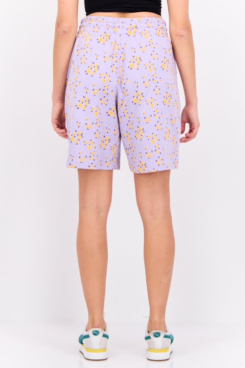 PUMA Women Relaxed Fit Outdoor Shorts, Multicolor - Image 3