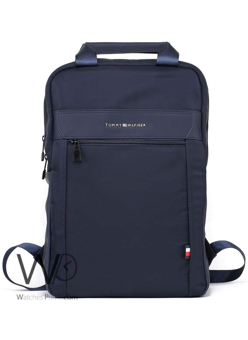 Tommy Hilfiger Plus Tommy Hilfiger Backpack Navy Blue Men Laptop Bag  - Image 2