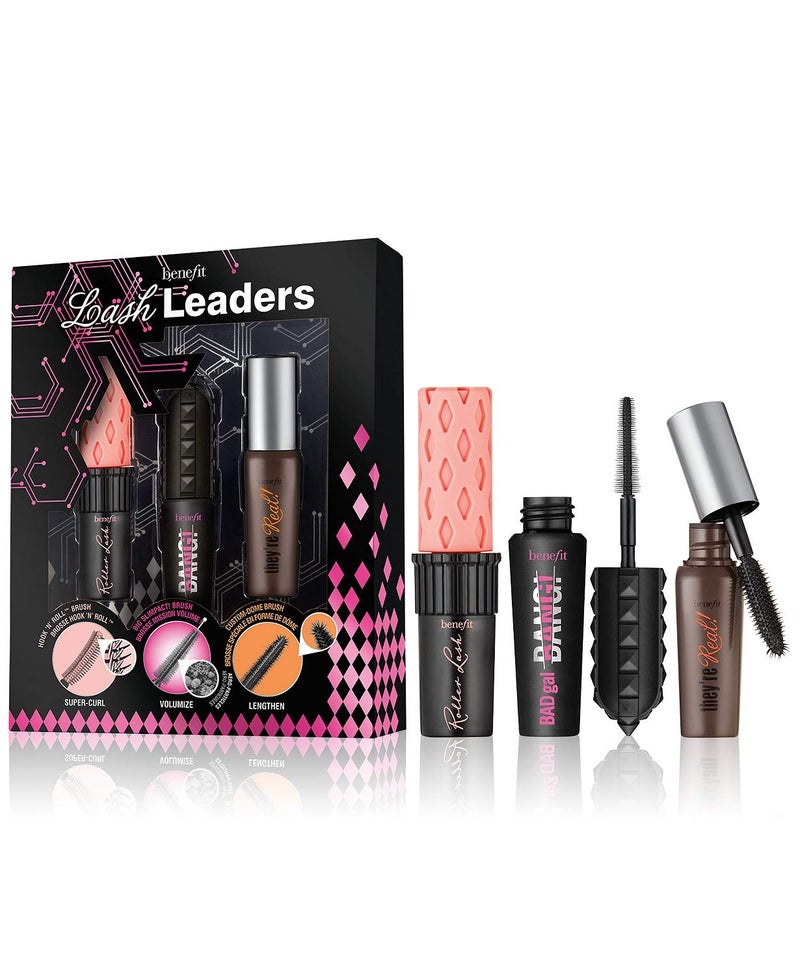 Benefit Cosmetics Lash Leader Mini Travel Size Trio Roller Lash Bad Gal Bang Theyâ€™re Real Travel Size - Image 1