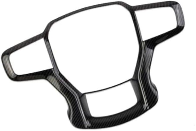 Fewshaw Carbon Fiber Steering Wheel Cover Molding Trims Accessoriess for 2019-2025 Chevy Silverado Blazer 2021-2024 Tahoe Suburban (Side  Trim) - Image 5