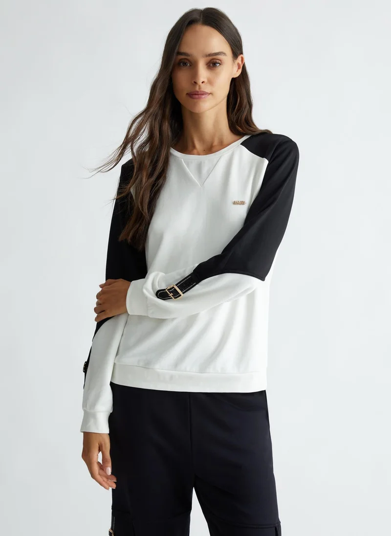 Liu Jo Cotton blend sweatshirt