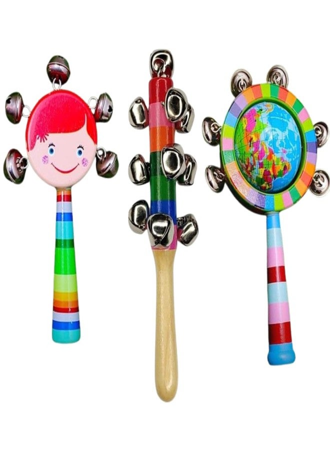 SubiMouIQ Baby Rattle Gift Set - Vibrant & Engaging Toys for Newborns | Colorful Textures, Rattling Sounds & Easy Grasp Design | Enhances Sensory Development & Curiosity | Perfect Baby Gift - Made in India (3 in 1 set) - Image 1
