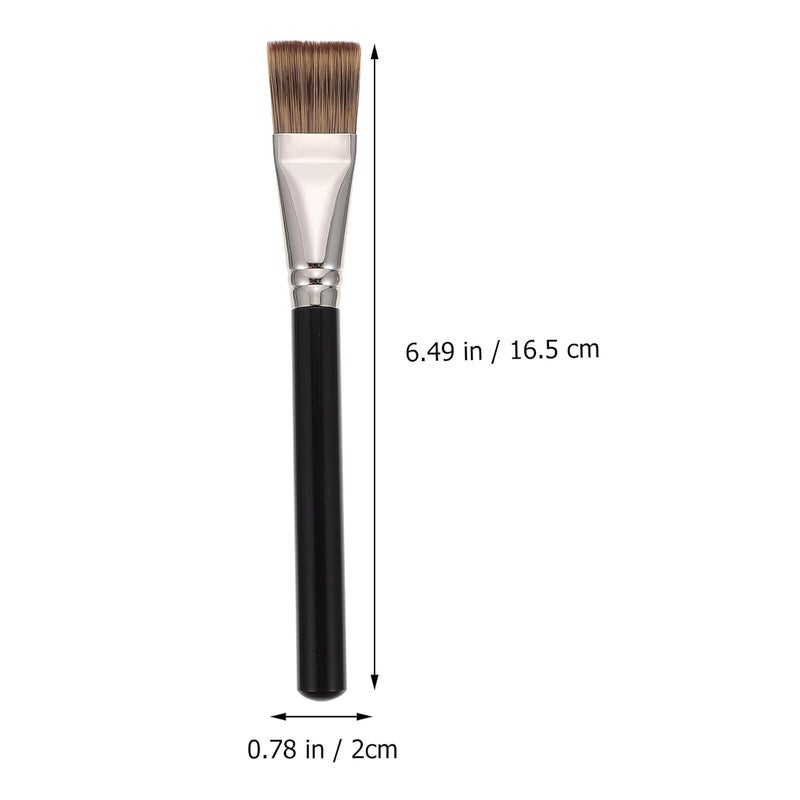 Flat Top Foundation Brush Seamless Face Makeup Brush for Women Copper Ferrule for Liquid and Powder Foundation Application Beauty Supplies - Image 2