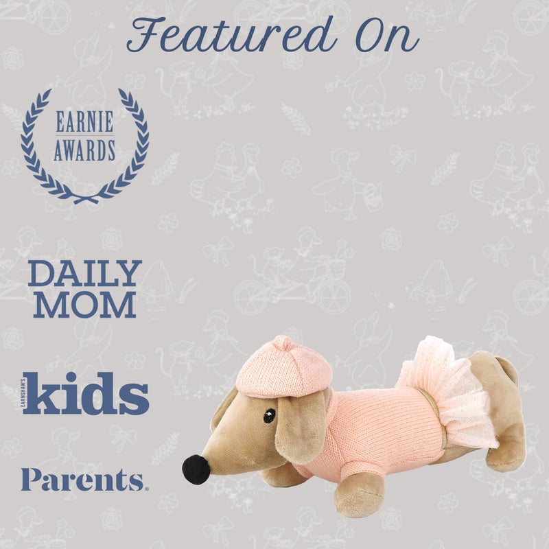 MON AMI Mon Cheri Dressed Dog Stuffed Animal â€“ 12â€, Soft & Cuddly Plush Animal, Use as Toy or Room Decor, Great Gift for Kids of All Ages - Image 5