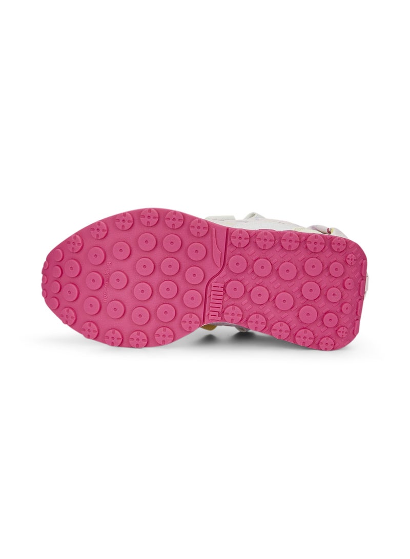 PUMA Rider FV BOW Crush V Kids Unisex Pink White Sneakers - Image 4