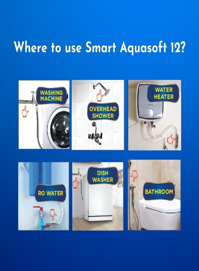 Parryware Smart Aquasoft 12 Water Softener (for Individual Product ONLY) | Controls Hair Loss Due to Hard Water | Prevents limescale deposits | 2 Years Warranty | Free Installation | FCAS0112 - Image 3