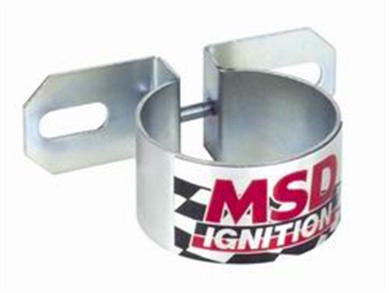 MSD 8213 Ignition Coil bracket (Canister Style), Horizontal Mounting GM coils - Image 1