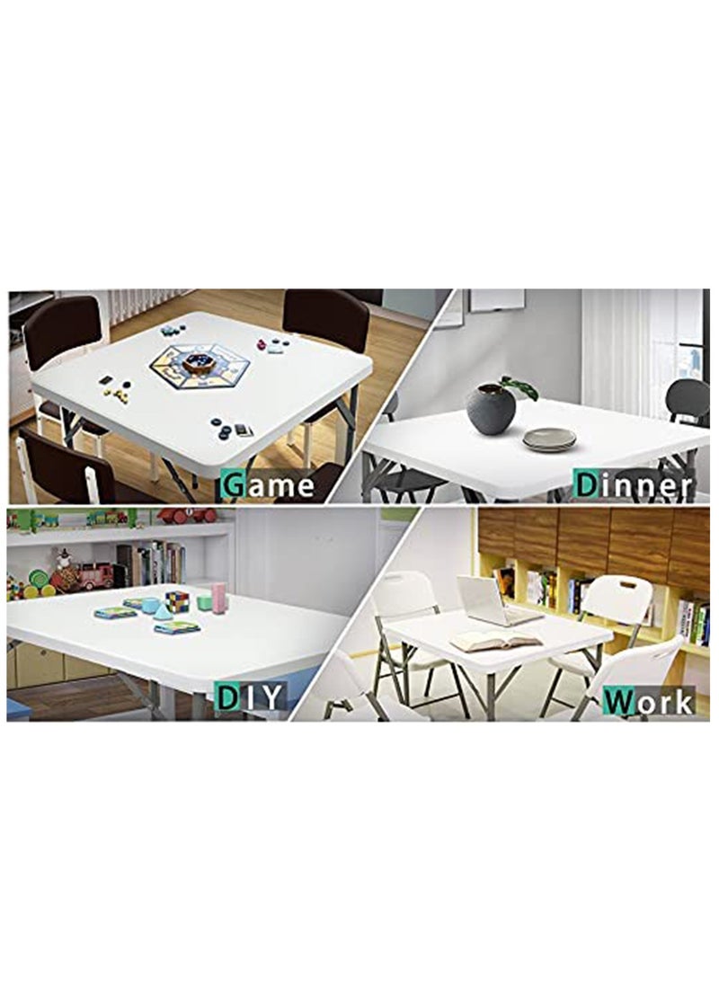SunBoat Commerce - Square Folding Table | HDPE Granite Series - Image 1