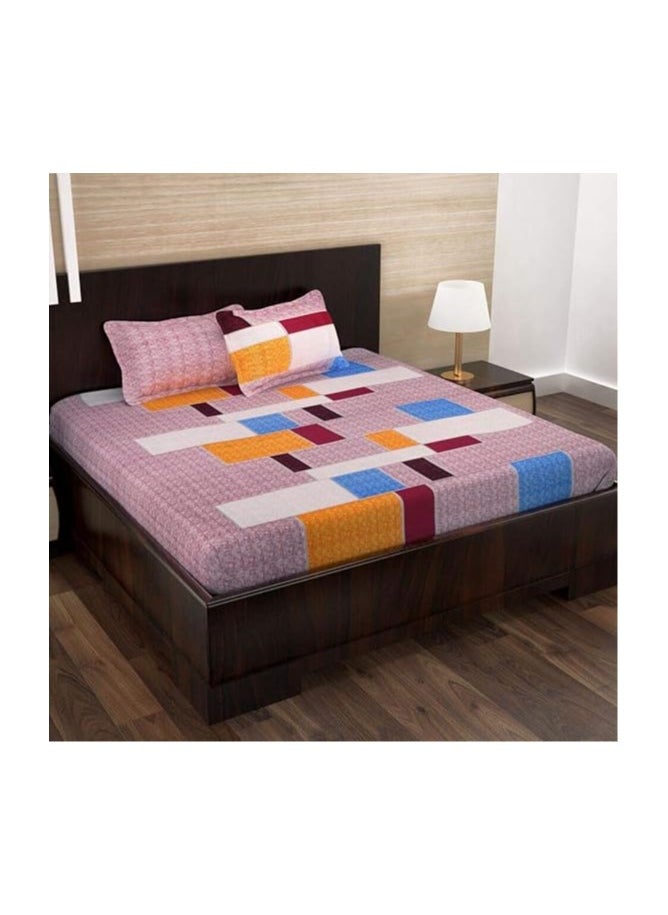 Story at Home 100% Cotton Double Bedsheet with 2 Pillow Covers - Metro Series, 186 TC,Multicolor - pzsku/ZCA648B3B7767C397D94DZ/45/_/1736140962/227e4250-0051-4232-b26e-a7de49e3c304