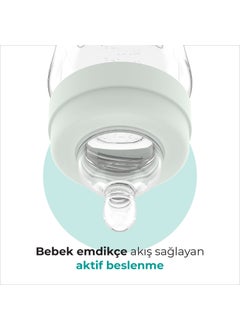 Mamajoo Night & Day Anti-Colic Feeding Bottle 160 ml, Newborn Baby, 0 Months+, Slow Flow  - Image 4
