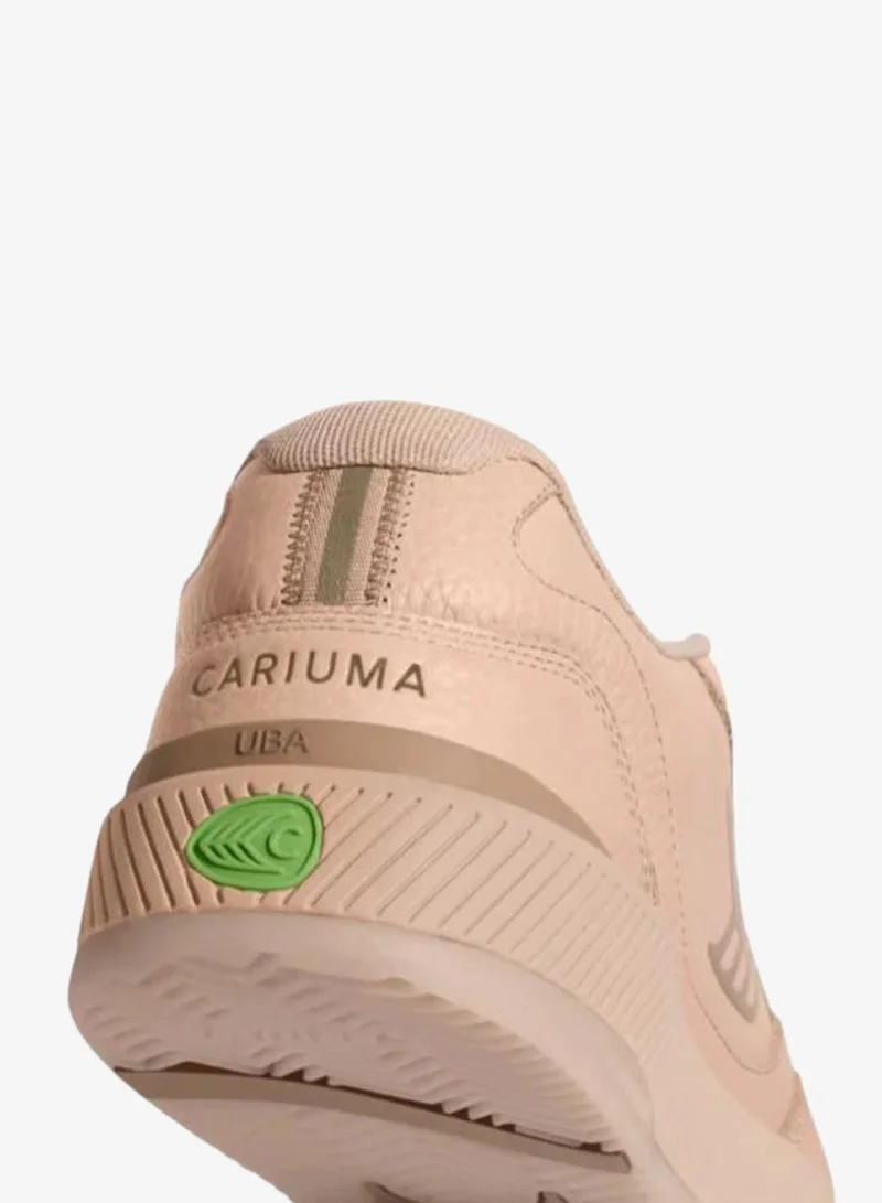 Cariuma  UBA Beige Leather Natural Logo Sneaker  | Best Price UAE