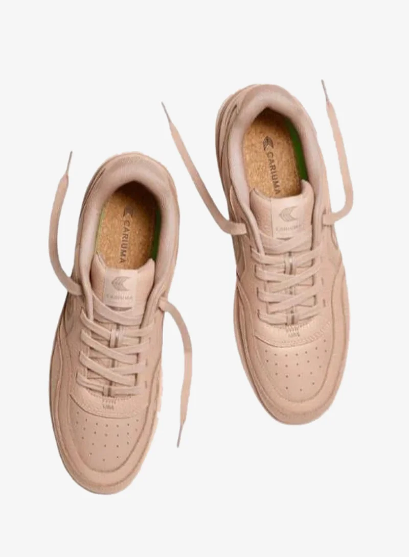 Cariuma  UBA Beige Leather Natural Logo Sneaker  | Best Price UAE