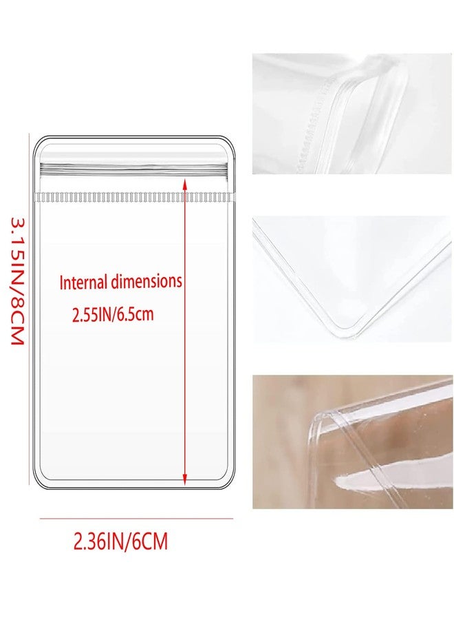 GSXRB PVC Anti Tarnish Jewelry Bags,Jewelry Bags Clear Plastic. Jewelry Pouch for Jewelry Rings and Earrings(100PCS 2.36*3.15IN） - Image 2