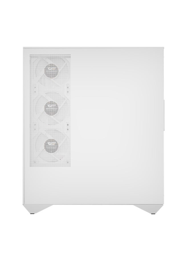 دارك فلاش حافظة ألعاب darkFlash DY460 ثلاثية الزجاج مع 4 مراوح ARGB مقاس 120 مم وحامل وحدة معالجة الرسومات، تصميم ثلاثي الزجاج، تدعم مشعات 360 مم، USB Type-C، 10 مراوح مقاس 120 مم متوافقة مع حافظة الألعاب (أبيض) - Image 5