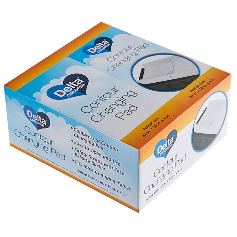 Delta Children Foam Contoured Changing Pad with Waterproof Cover - Image 5