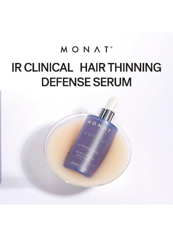 MONAT IR Clinical Hair Thinning Defense Scalp Serum Nourishes Scalp Reduces Breakage Boosts Hair Density and Supports Thicker FullerLooking Hair with a Lightweight NonGreasy Formula - Image 3