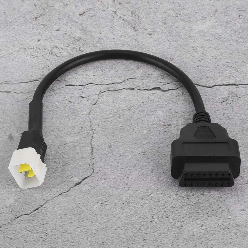 klarako Diagnostics Cable, Motorcycle 6 Pin Obd2 Adaptor Cable Obd2 Convertor Engine Fault Adapter - Image 5