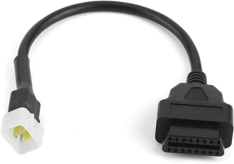 klarako Diagnostics Cable, Motorcycle 6 Pin Obd2 Adaptor Cable Obd2 Convertor Engine Fault Adapter - Image 1