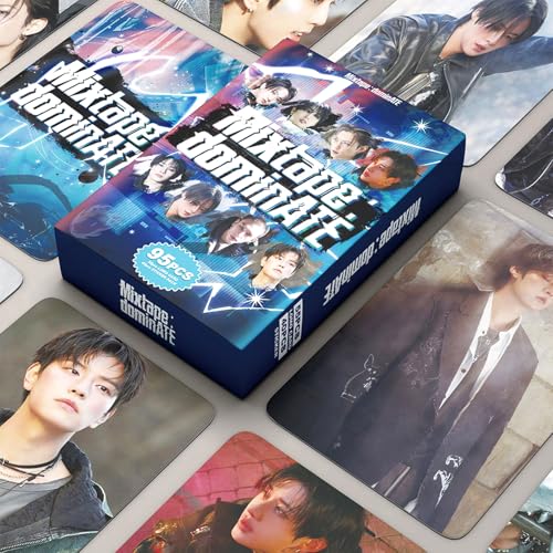 PYAJUU Stray Kids Photocards MIXTAPE: dominATE Album Photo Cards 95 PCS KPOP SKZHOP HIPTAPE 合(HOP) Post Card Stray Kids Merch Boys and Girls Card Set Straykids Photo Album Accessories - Image 4