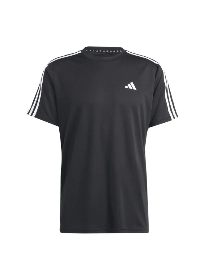 Adidas adidas TR-ES BASE 3S T Black Training T-SHIRTS for Men - XS