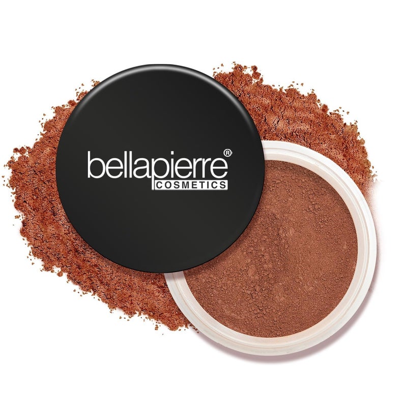 bellapierre Mineral Foundation SPF 15  Loose Powder Foundation  Vegan  Cruelty Free Natural Makeup  Full Coverage Matte Finish  Hypoallergenic  Oil  Talc Free  032 Oz  Double Cocoa