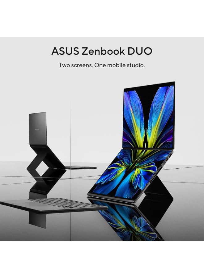ASUS Zenbook DUO Laptop With 14-Inch Display,Core Ultra X9 388H Processor/32GB/2TB SSD/Intel® Arc™ Graphics/Windows 11 Home English/Arabic Gray - Image 2