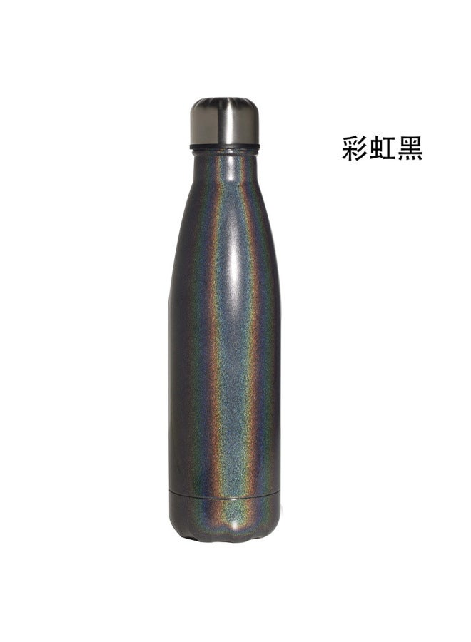 304 Stainless Steel Thermos Cup Small Mouth Vacuum Bowling Cola Bottle Creative Annual Gift Cup Logo