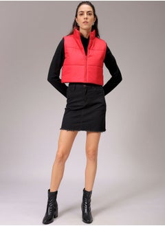 Freehand Women Regular Fit Solid Quilted Jacket  - Image 1