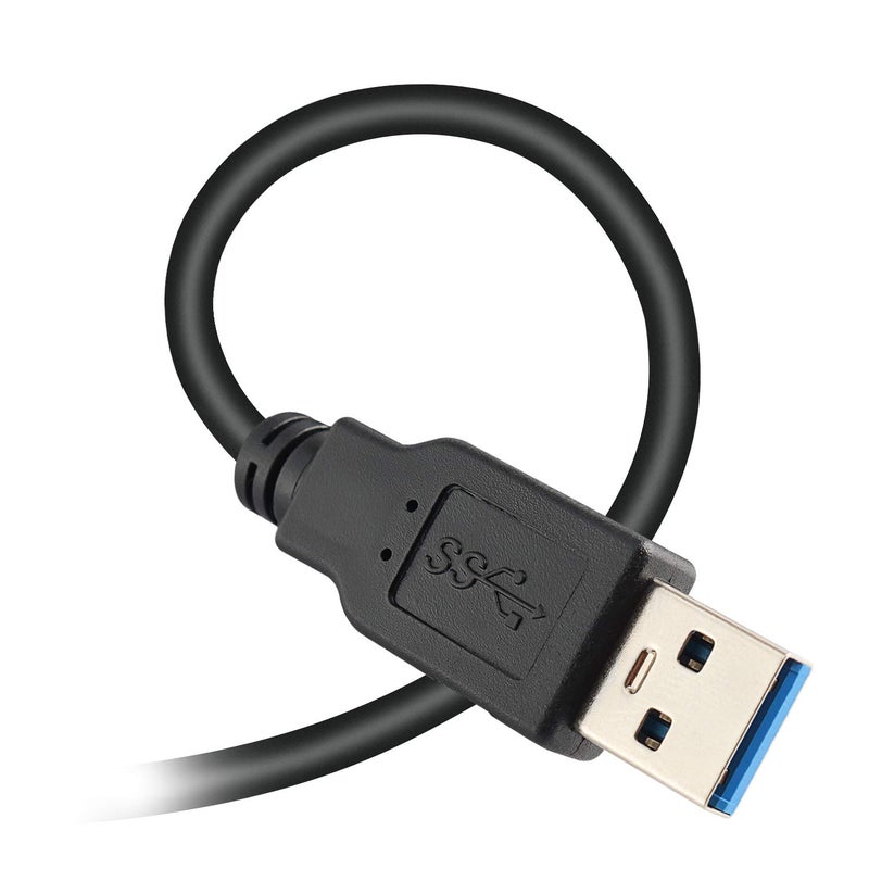 PASOW USB 3.0 Type A Male to Type A Male 24/28AWG Cable Cord (10 Feet, Black) - Image 5