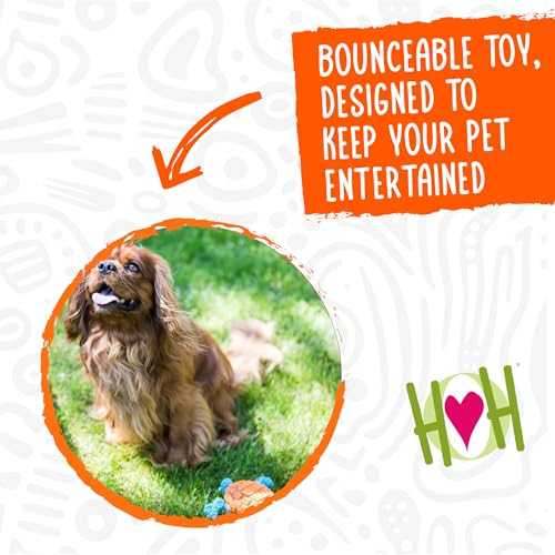 HuggleHounds Huggle-Fusion Dog Toy - Dog Toys Rubber, Fuzzy Dog Toy, Puppy Essentials, Plush & Heavy Duty Latex for Small, Medium & Large Dogs, All Breeds - Bugsy Bunny - Image 4